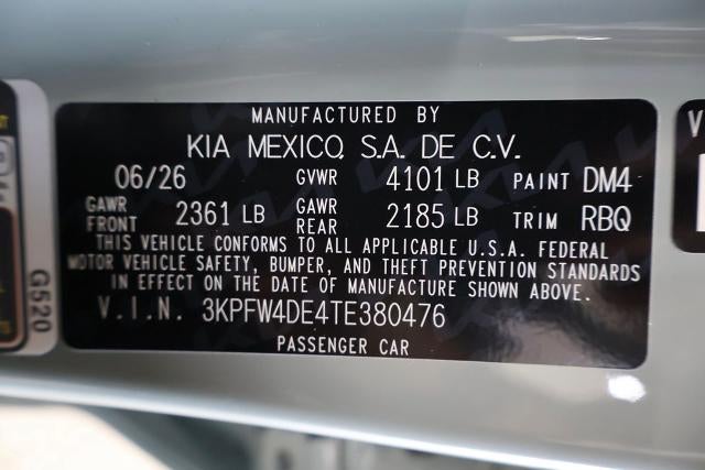 2026 Kia K4 GT-Line
