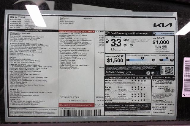 2026 Kia K4 GT-Line