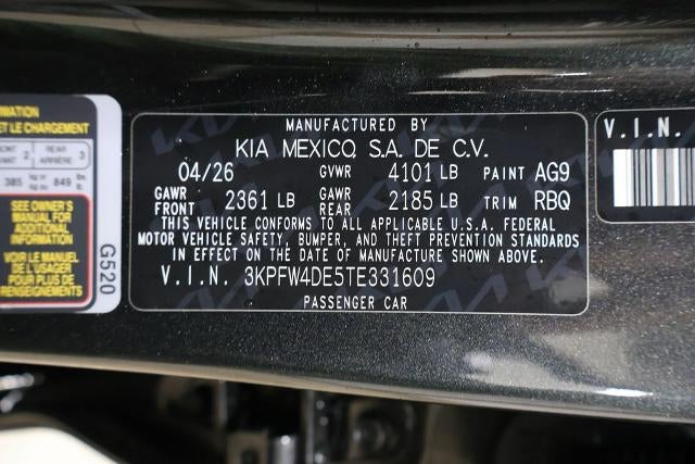 2026 Kia K4 GT-Line