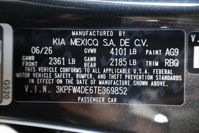 2026 Kia K4 GT-Line