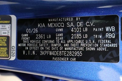 2026 Kia K4 GT-Line