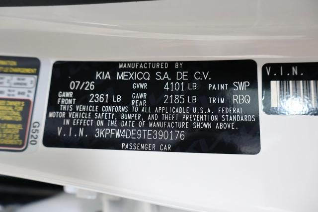 2026 Kia K4 GT-Line