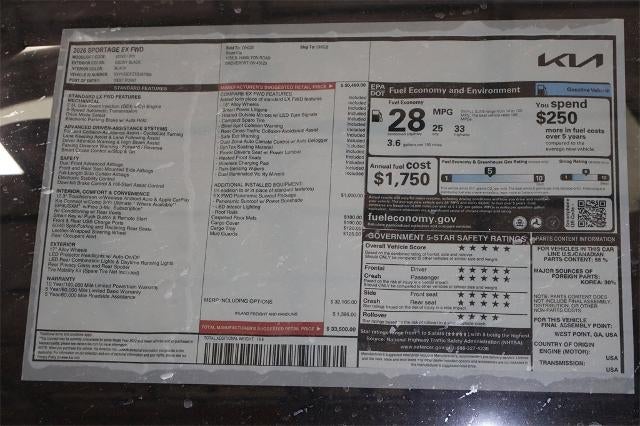 2026 Kia Sportage EX