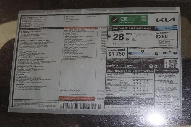 2026 Kia Sportage EX