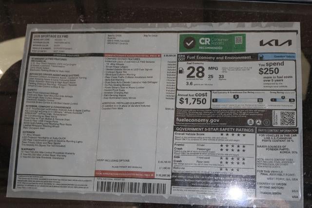 2026 Kia Sportage EX