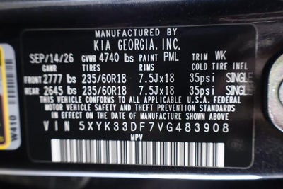 2027 Kia Sportage EX