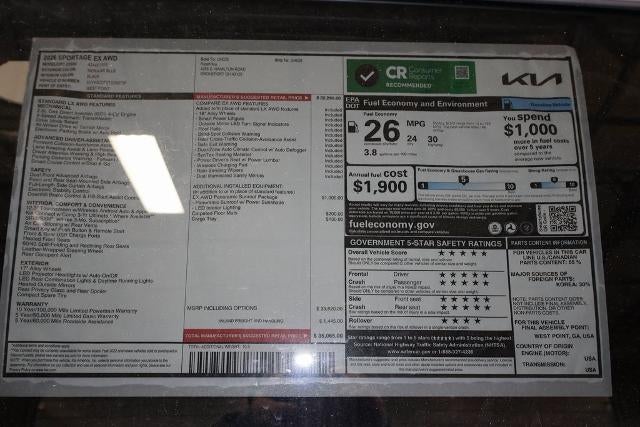 2026 Kia Sportage EX