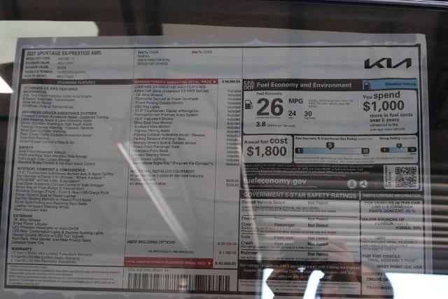 2027 Kia Sportage SX-Prestige