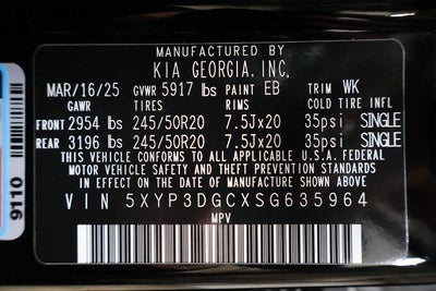 2025 Kia Telluride EX