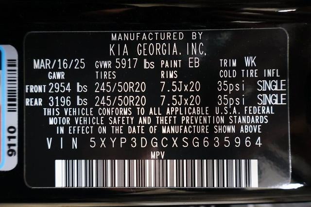 2025 Kia Telluride EX