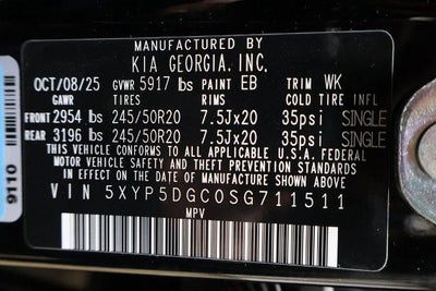 2025 Kia Telluride SX-Prestige X-Line