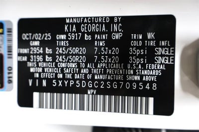 2025 Kia Telluride SX-Prestige X-Line