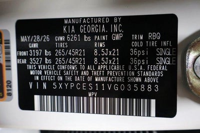 2027 Kia Telluride X-Line EX