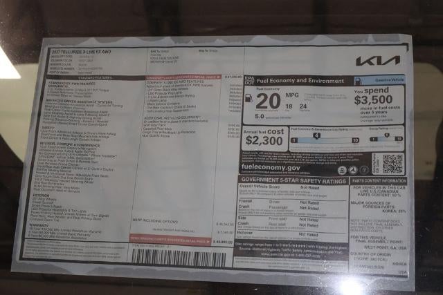 2027 Kia Telluride X-Line EX