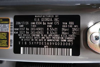 2027 Kia Telluride Hybrid X-Line SX