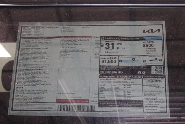 2027 Kia Telluride Hybrid X-Line SX-Prestige