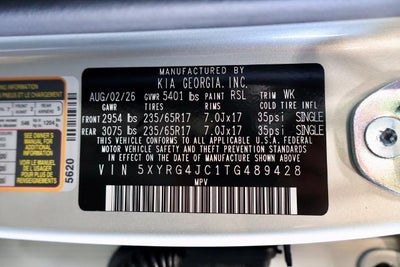 2026 Kia Sorento LX