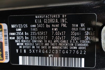 2026 Kia Sorento LX