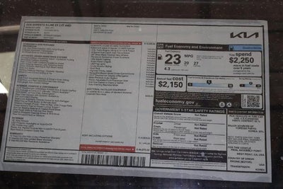 2026 Kia Sorento X-Line EX