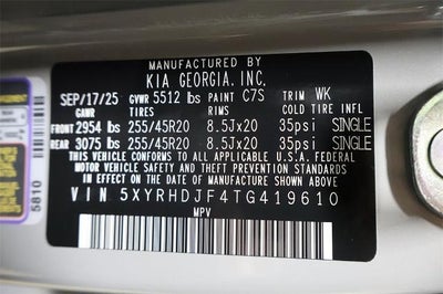 2026 Kia Sorento X-Line EX