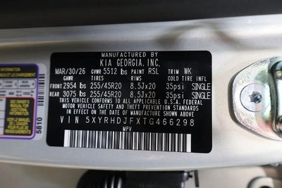 2026 Kia Sorento X-Line EX
