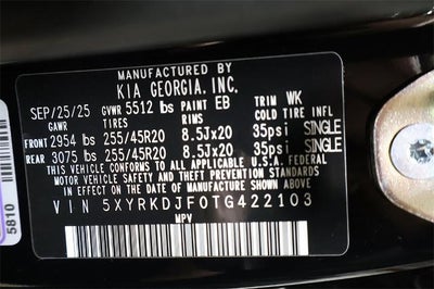 2026 Kia Sorento X-Line SX Prestige