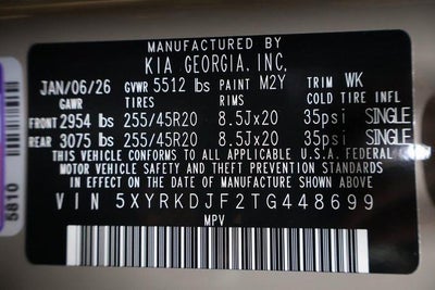 2026 Kia Sorento X-Line SX