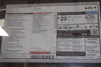 2026 Kia Sorento X-Pro SX Prestige