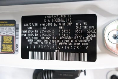 2026 Kia Sorento S