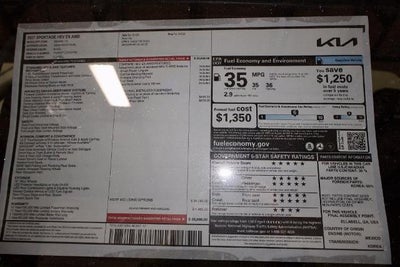 2027 Kia Sportage Hybrid EX