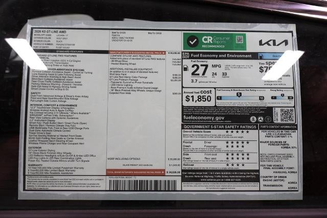 2026 Kia K5 GT-Line