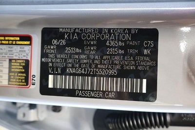2026 Kia K5 GT-Line