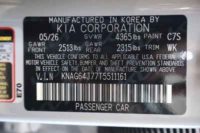 2026 Kia K5 GT-Line