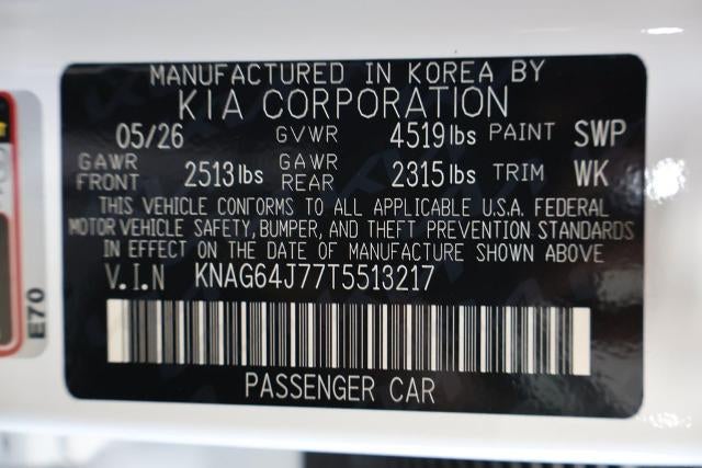 2026 Kia K5 GT-Line