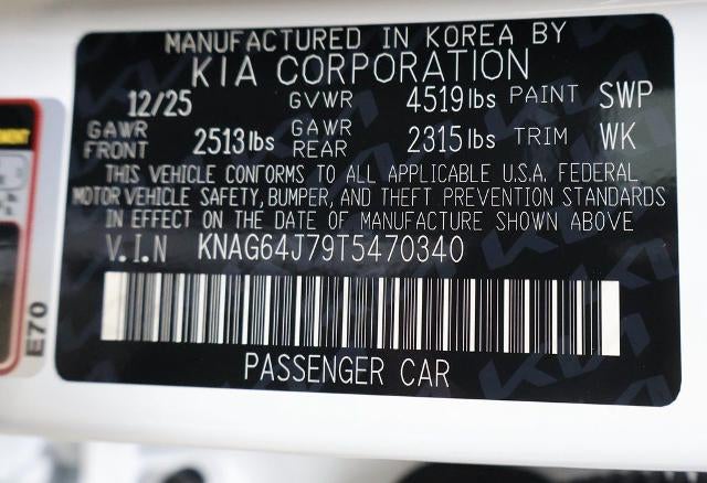 2026 Kia K5 GT-Line