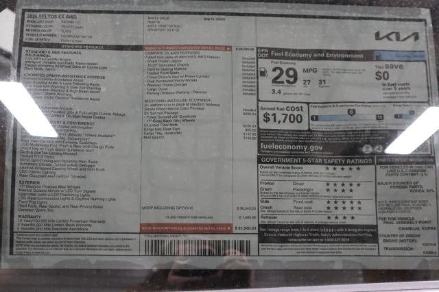 2026 Kia Seltos EX