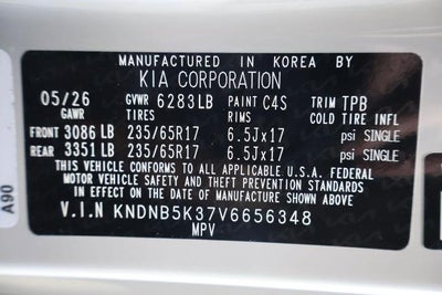 2027 Kia Carnival LXS