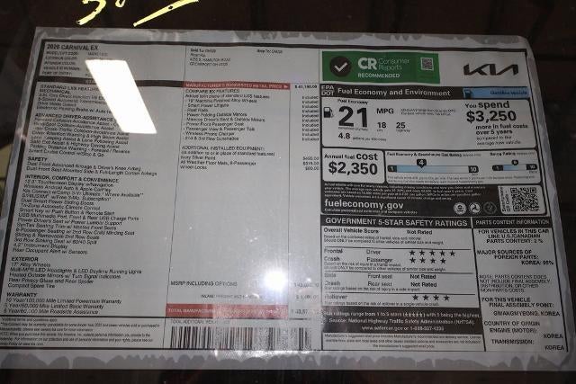 2026 Kia Carnival EX