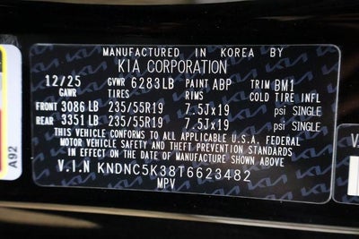 2026 Kia Carnival EX