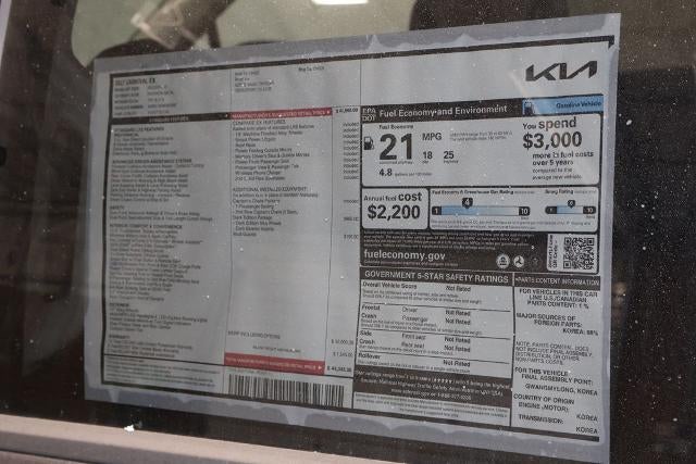 2027 Kia Carnival EX