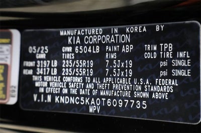 2026 Kia Carnival Hybrid EX