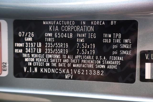 2027 Kia Carnival Hybrid EX