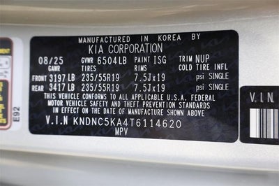 2026 Kia Carnival Hybrid EX