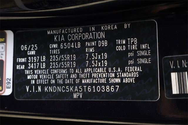 2026 Kia Carnival Hybrid EX