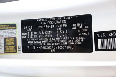 2027 Kia Carnival Hybrid EX