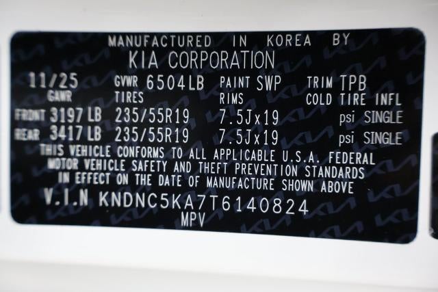 2026 Kia Carnival Hybrid EX