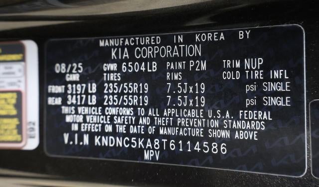 2026 Kia Carnival Hybrid EX