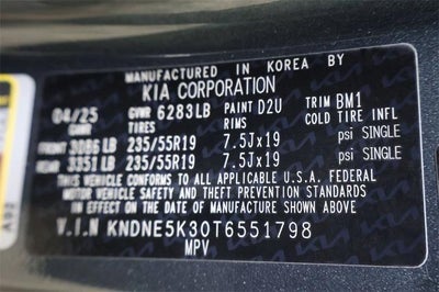 2026 Kia Carnival SX