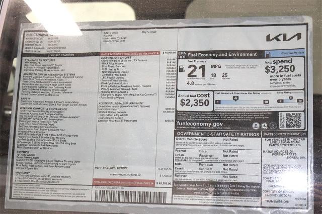 2026 Kia Carnival SX