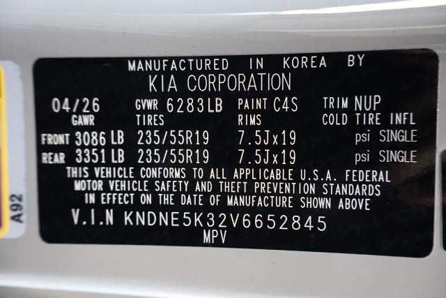 2027 Kia Carnival SX Prestige